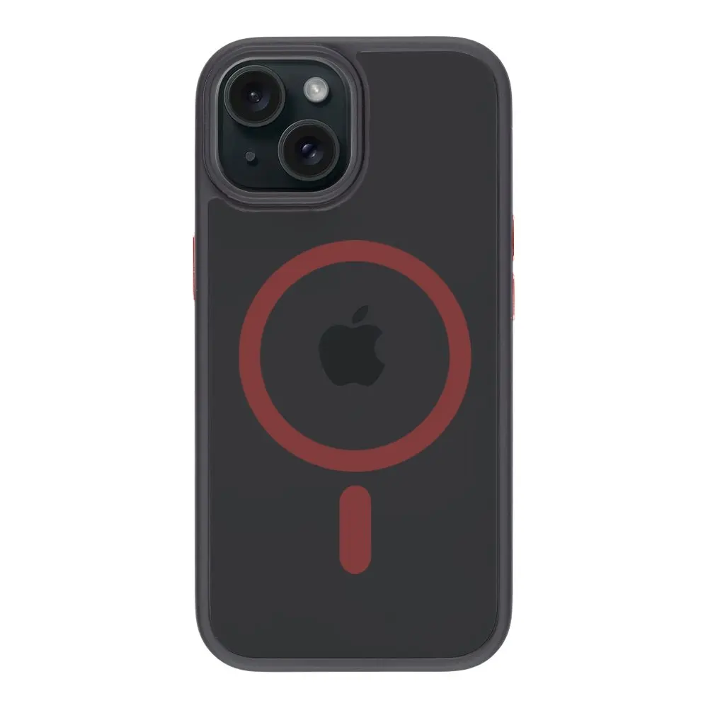 Tactical MagForce Hyperstealth 2.0 Kryt pro Apple iPhone 15 Black/Red 57983121099