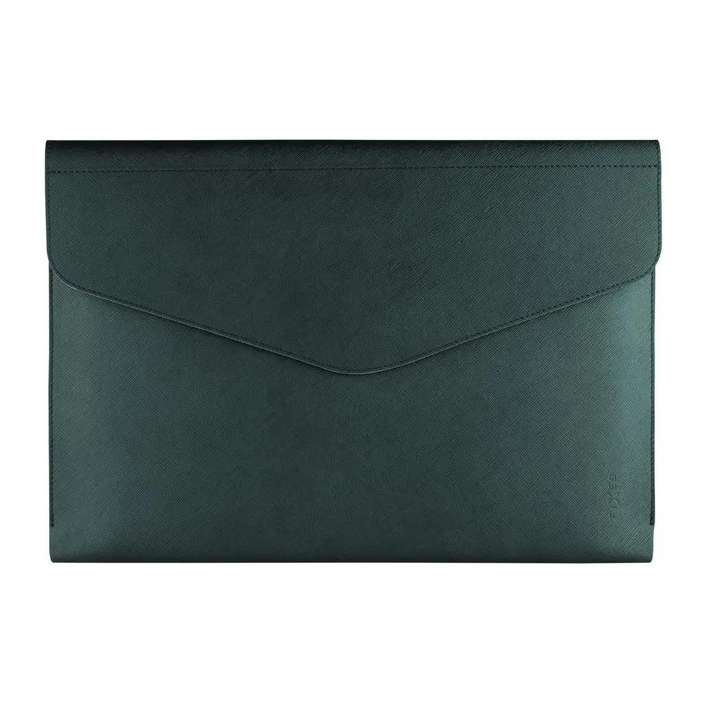 Pouzdro FIXED Siena pro notebooky a tablety do 13", tmavě zelené