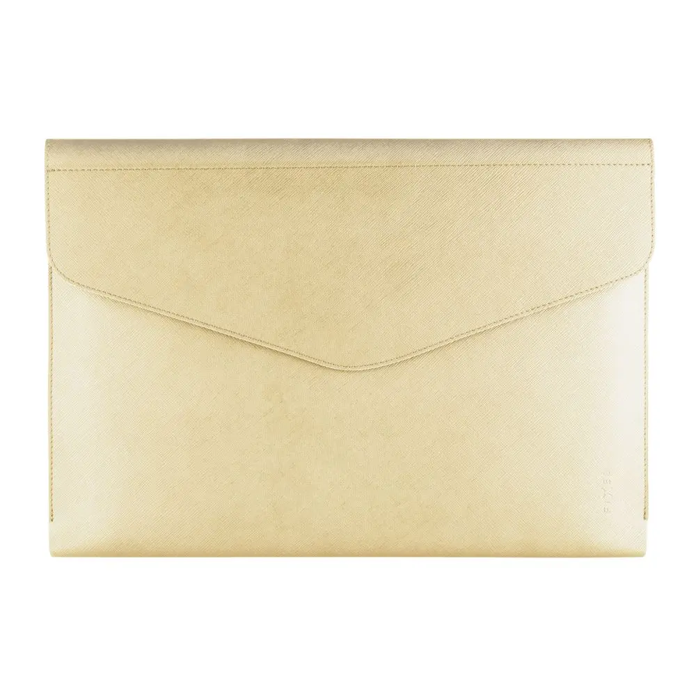 Pouzdro FIXED Siena pro notebooky a tablety do 13", světle žluté
