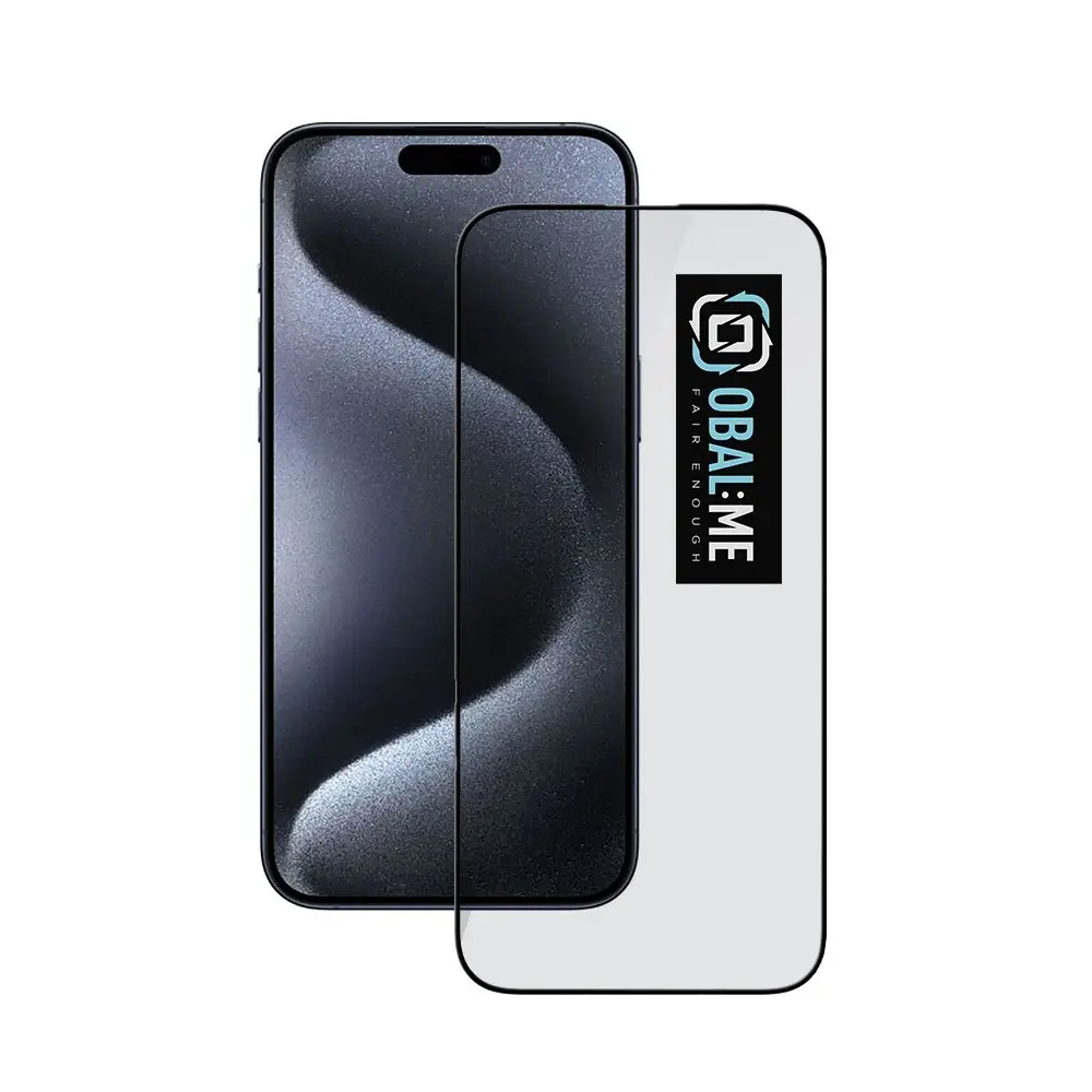 OBAL:ME 5D Tvrzené Sklo pro Apple iPhone 16 Pro Black 57983121979