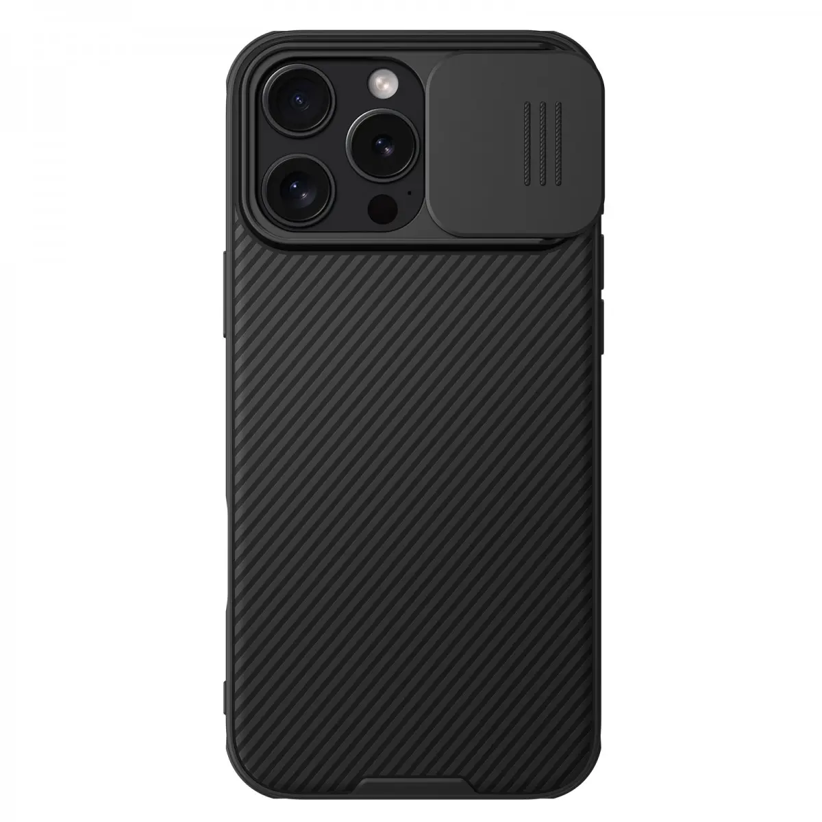 Nillkin CamShield PRO Zadní Kryt pro Apple iPhone 16 Pro Max Black 57983122095