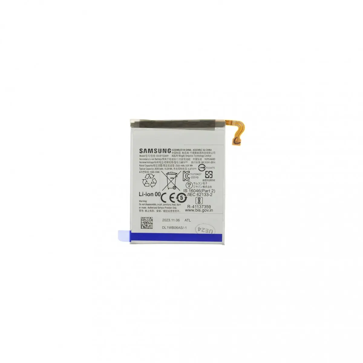 Baterie EB-BF723ABY Samsung Li-Ion 2630mAh (Service Pack)