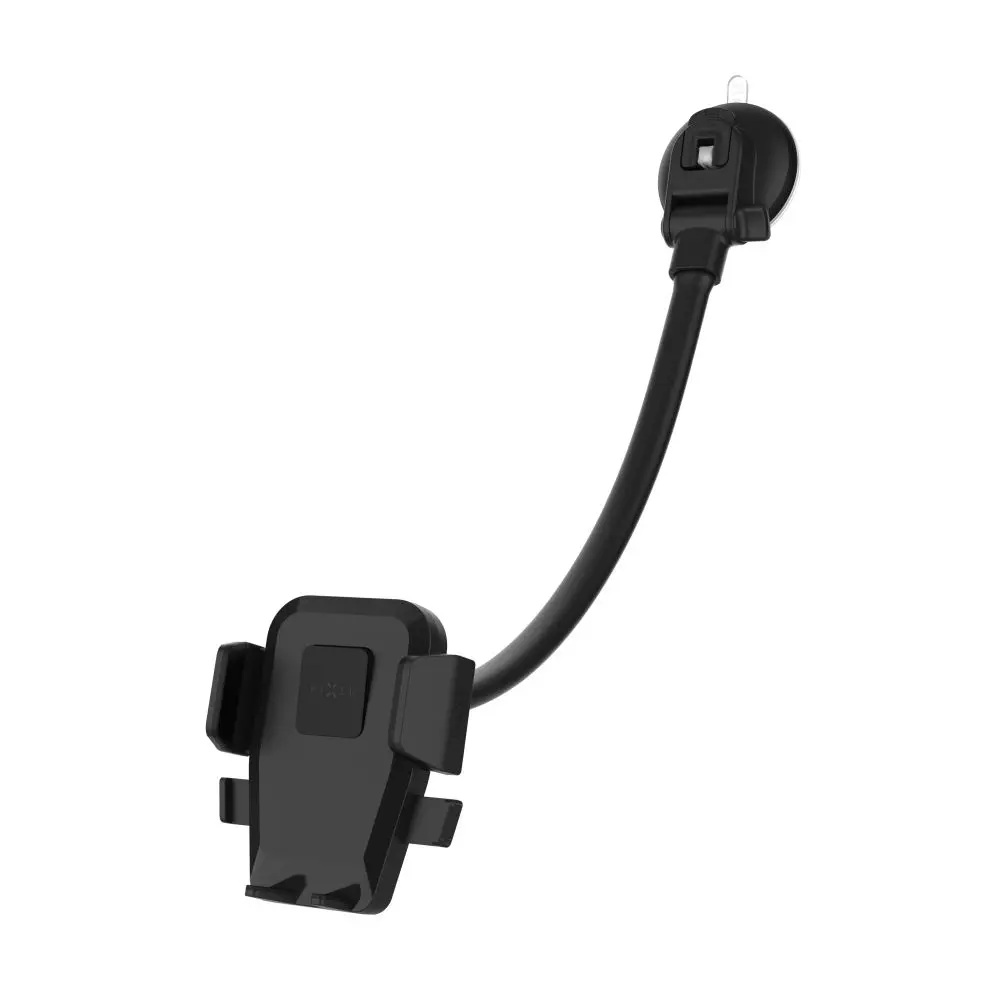 Univerzální držák do auta FIXED Iconiq Flex XL na sklo-palubní desku, černý