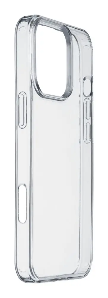 Zadní čirý kryt s ochranným rámečkem Cellularline Clear Duo pro Apple iPhone 16 Pro