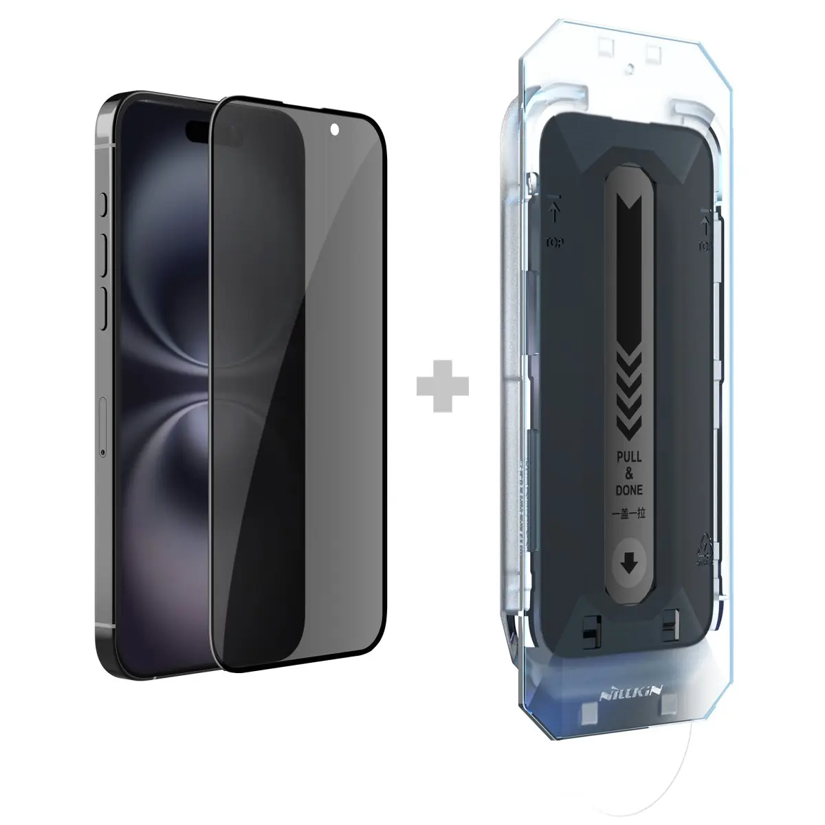Nillkin Tvrzené Sklo 0.25mm Guardian 2.5D pro Apple iPhone 16 Black