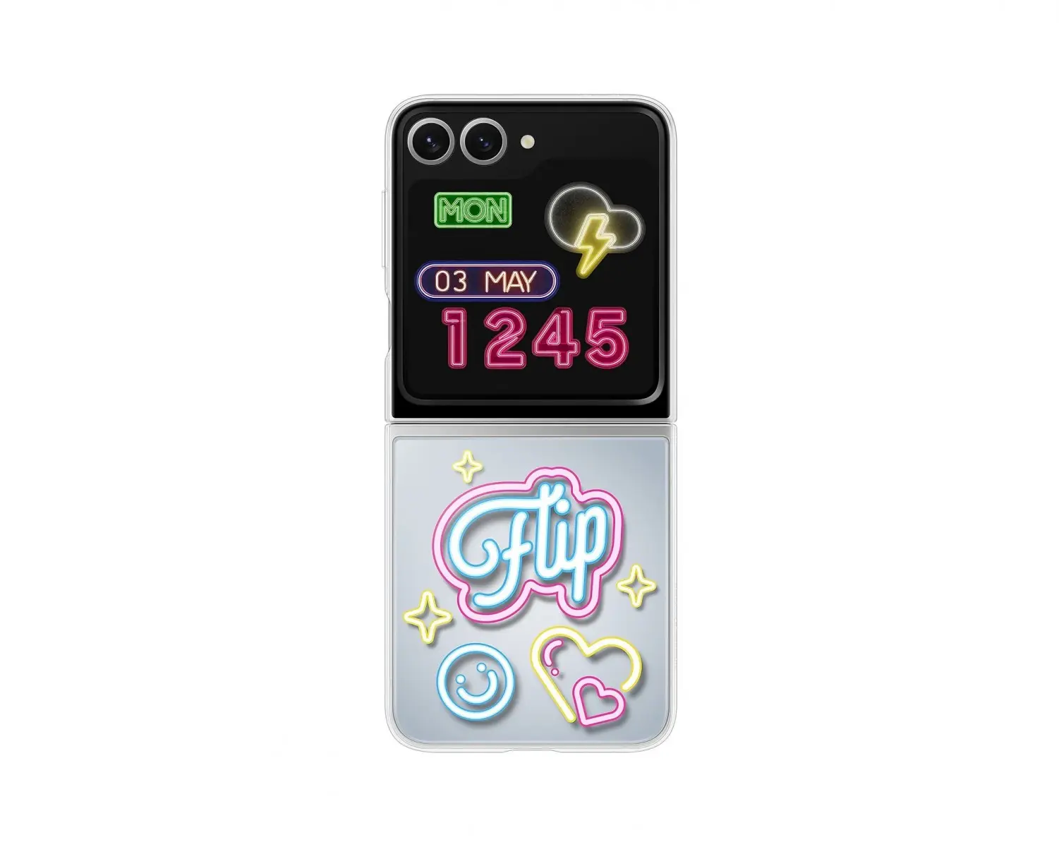 EF-ZF741CTE Samsung FlipSuit Kryt pro Galaxy Z Flip 6/7 FE Transparent EF-ZF741CTEGWW