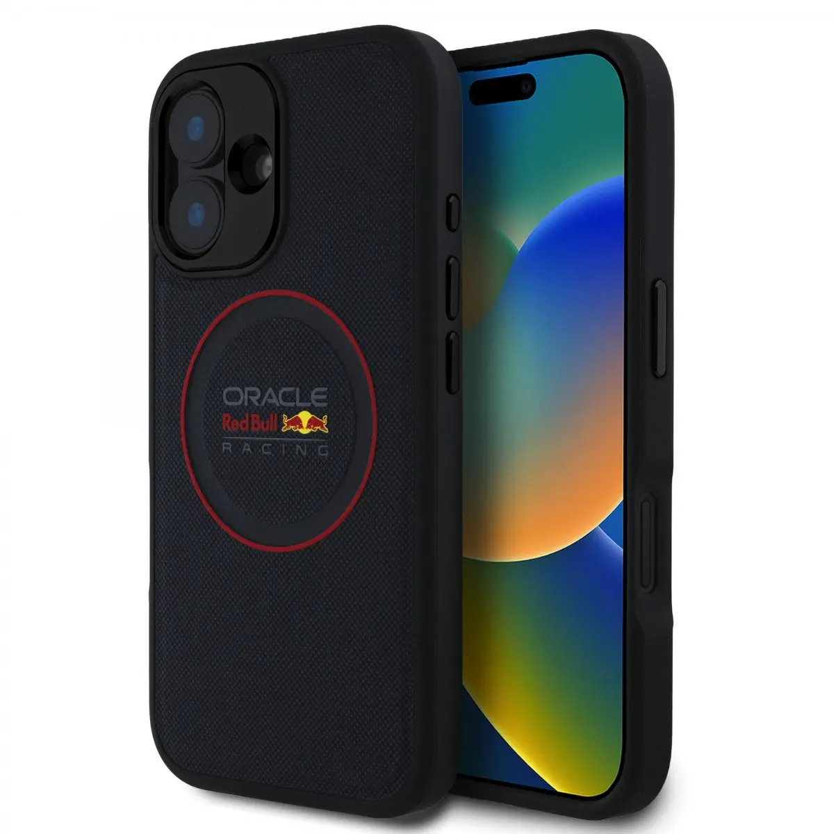 Red Bull PC/TPU Red Ring MagSafe Zadní Kryt pro iPhone 16 Plus Navy RBHMP16M24PUILVR