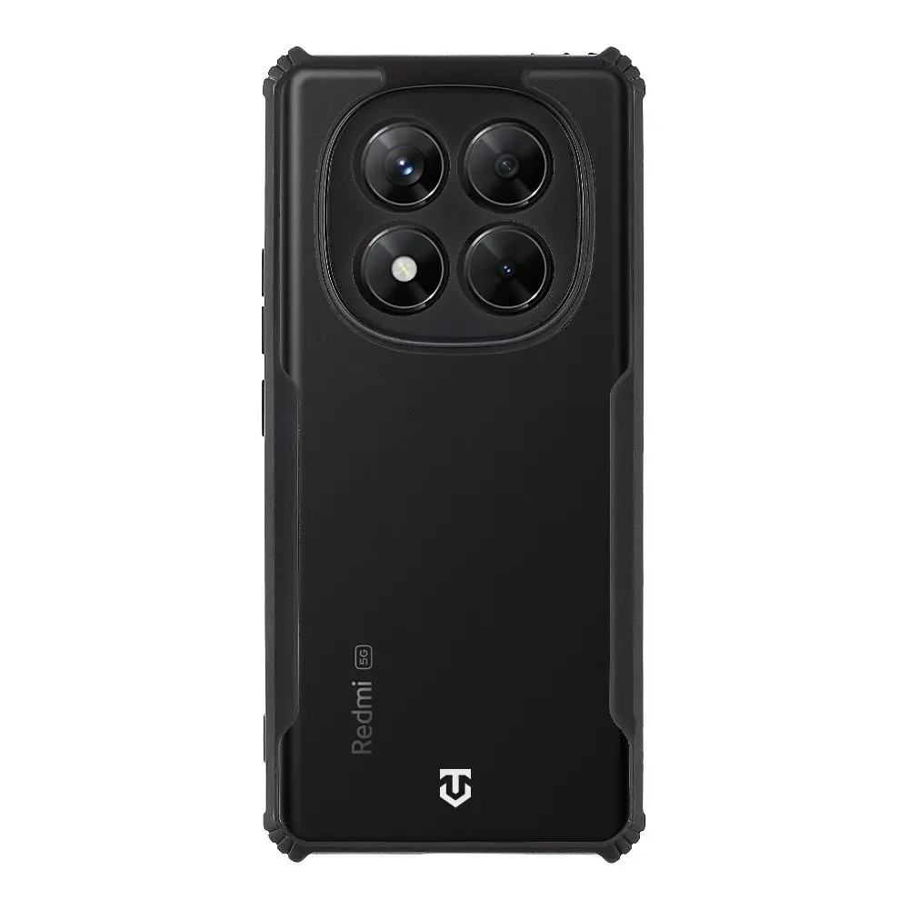 Tactical Quantum Stealth kryt Xiaomi Redmi Note 14 Pro 5G/Poco X7 5G čirý/černý
