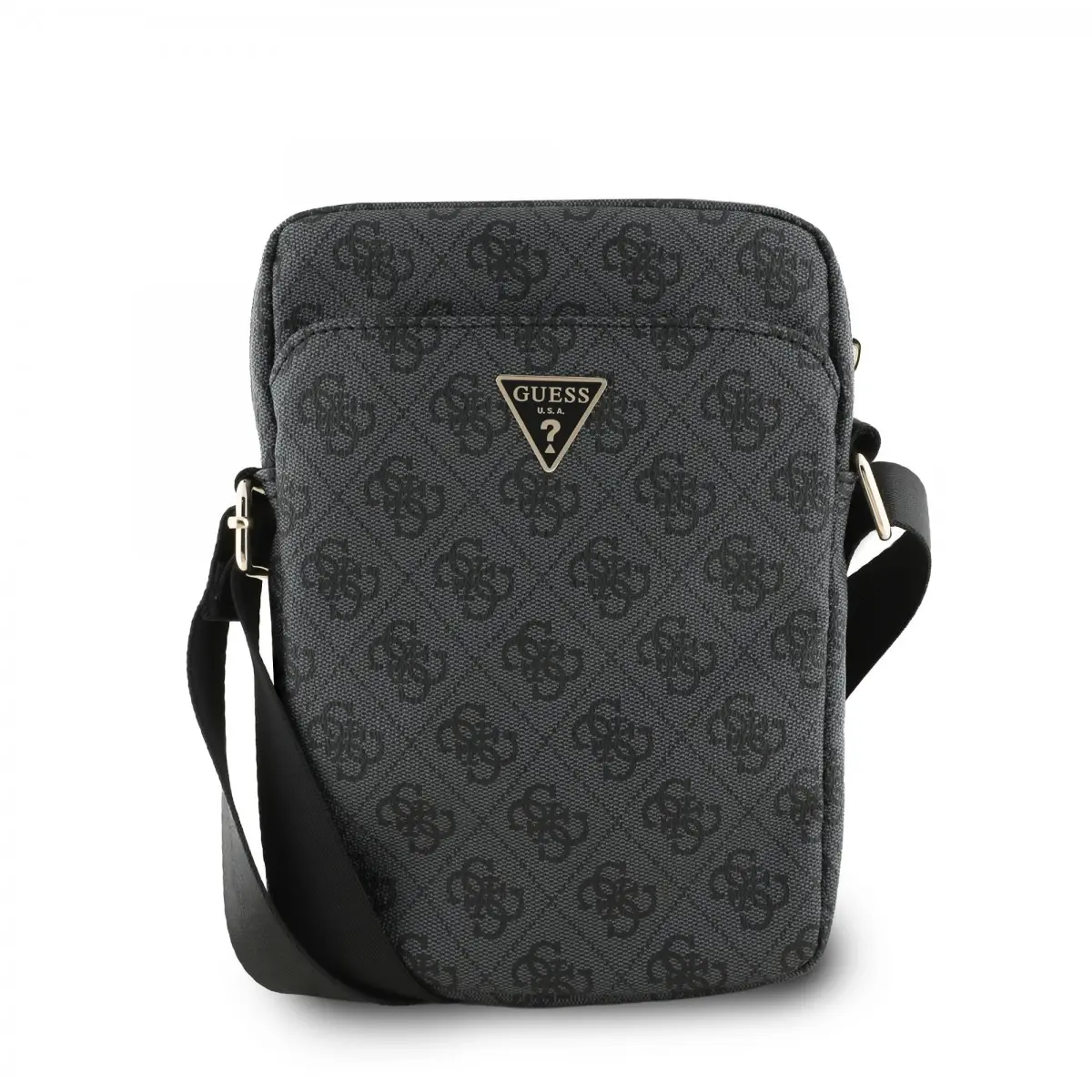 Kabelka Guess PU 4G Triangle Logo 8" Black