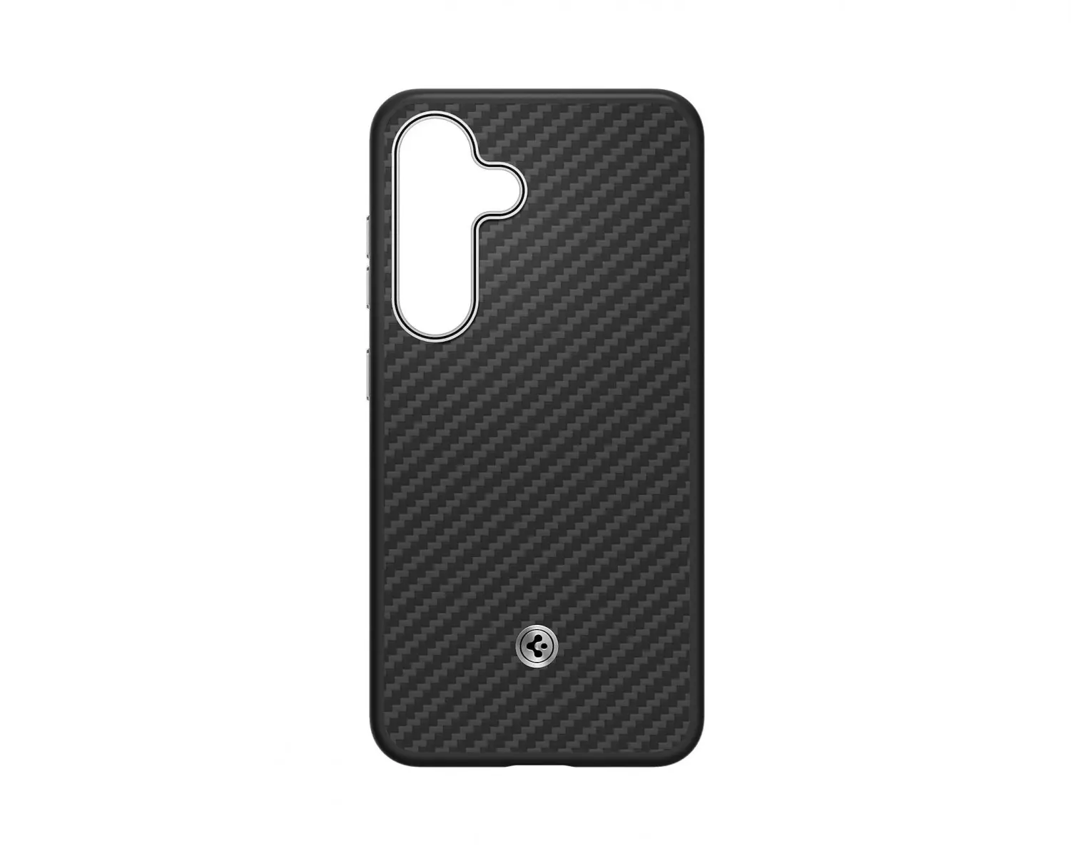 Zadní magnetický kryt GP-FPS936PGA Samsung Aramid pro Galaxy S25+ Black Silver