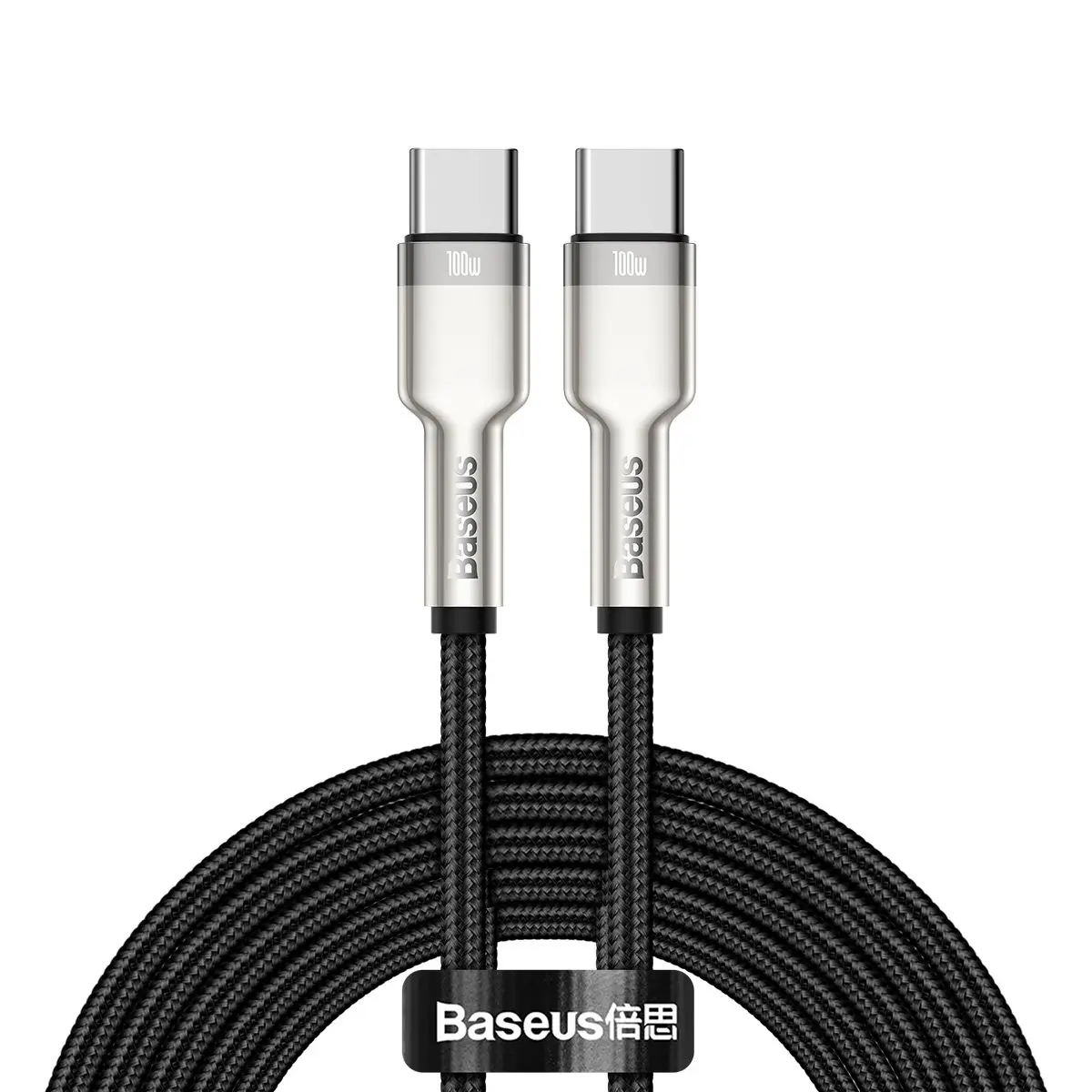 Baseus Datový kabel Cafule USB-C/USB-C 2m 100W černý