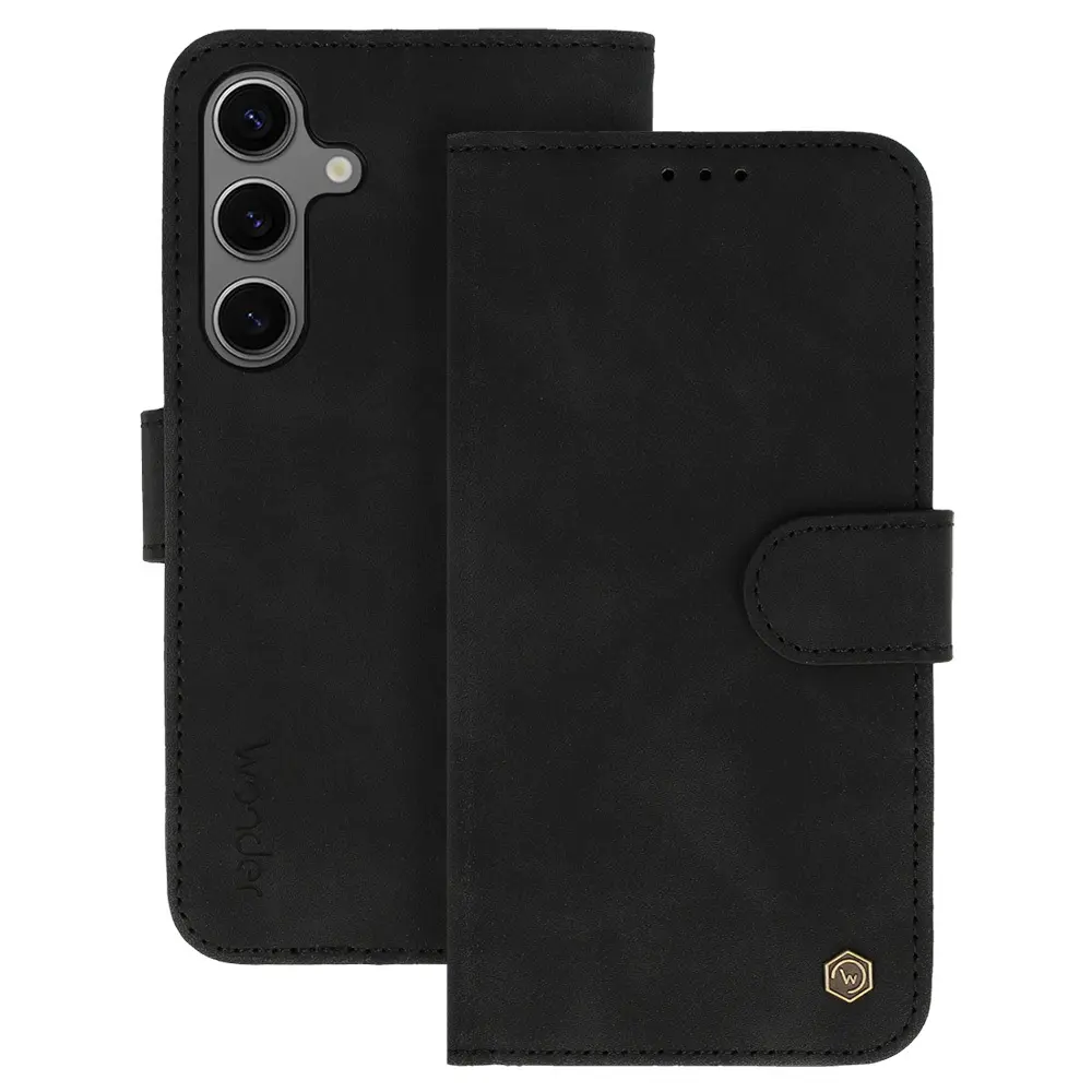Knížkové pouzdro Wonder Fancy pro Xiaomi Redmi Note 14 Pro 4G černé