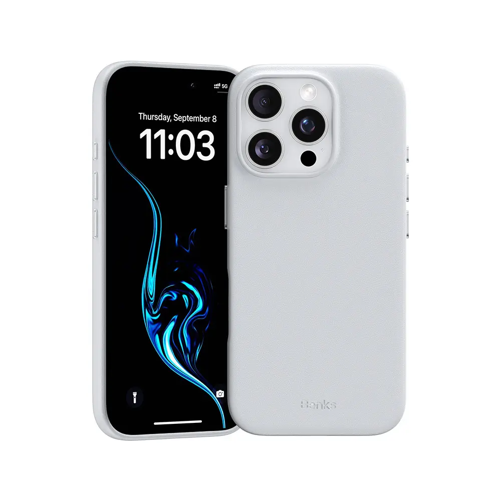 Zadní kryt Benks Magnetic Vita Pro Silicone pro iPhone 16 Pro grey