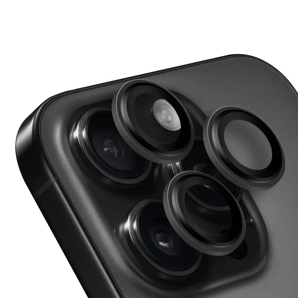 OBAL:ME Ochrana Čoček pro Apple iPhone 15 Pro/15 Pro Max Black Titanium 57983125788