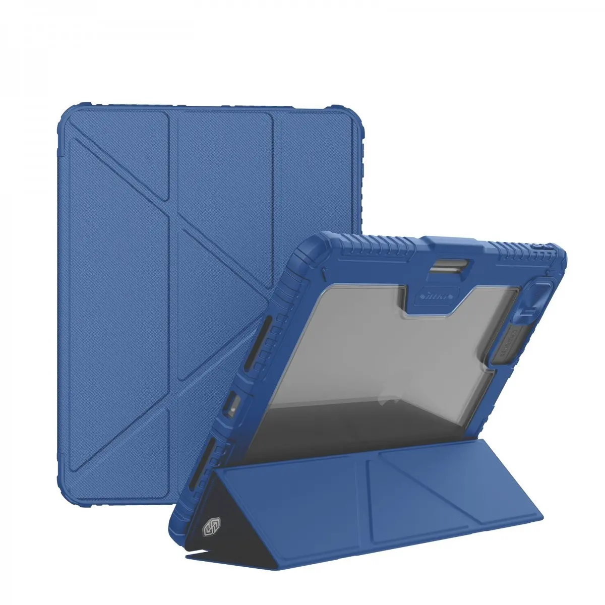 Pouzdro Nillkin Bumper PRO Protective Stand Multi-angle pro iPad Pro 11 2024 Sapphire Blue