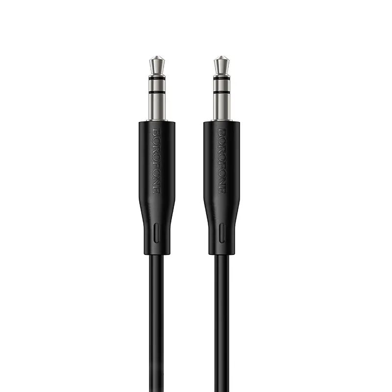 Kabel AUX Borofone BL26 Standard jack 3,5mm - jack 3,5mm 1m black