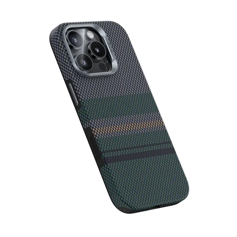 Zadní kryt Benks Magnetic Armor Pro Aurora Kevlar 600D (BC66) pro iPhone 16 Pro Max (Camera Control Button)