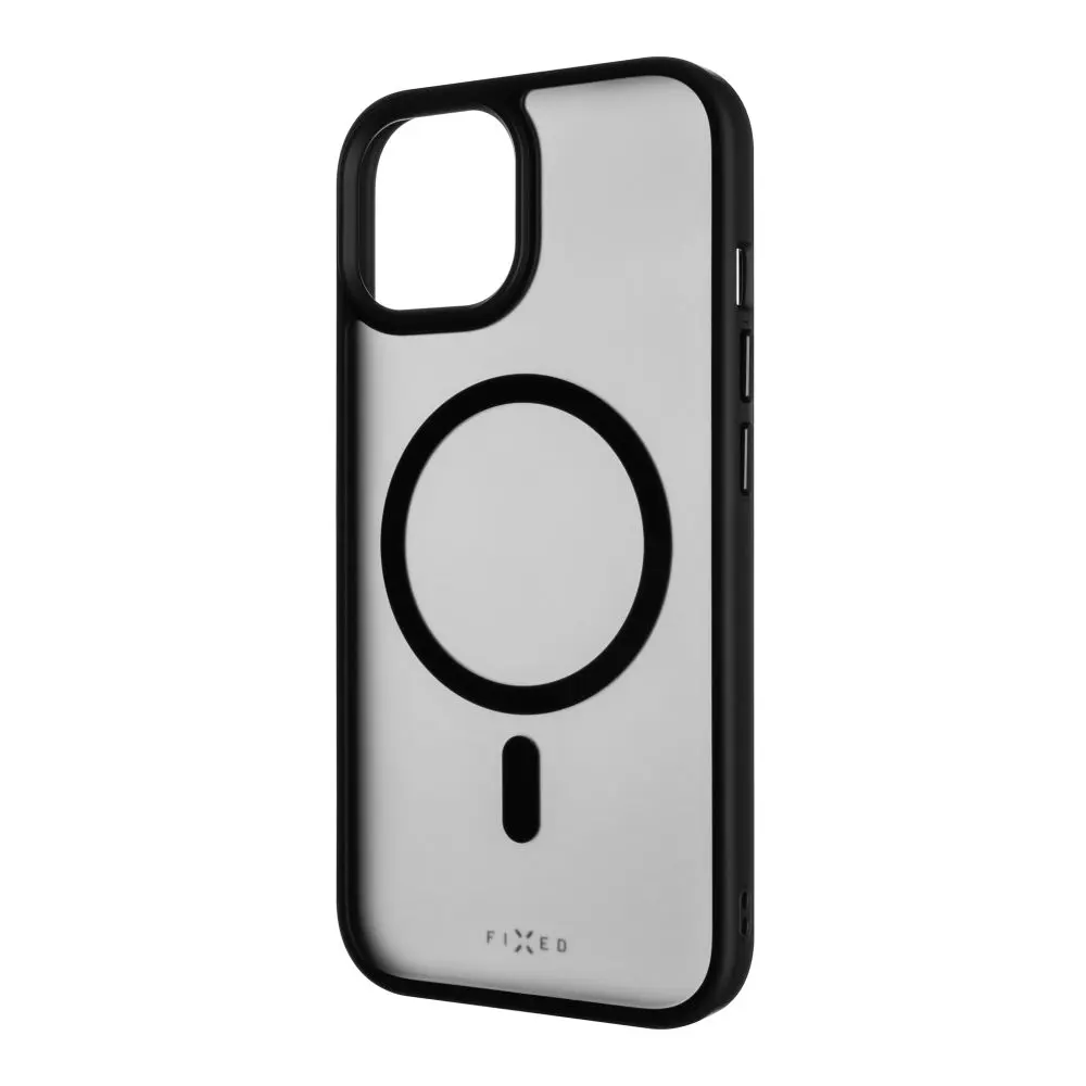Zadní kryt FIXED MagMisty s podporou Magsafe pro Apple iPhone 15 Pro, černý