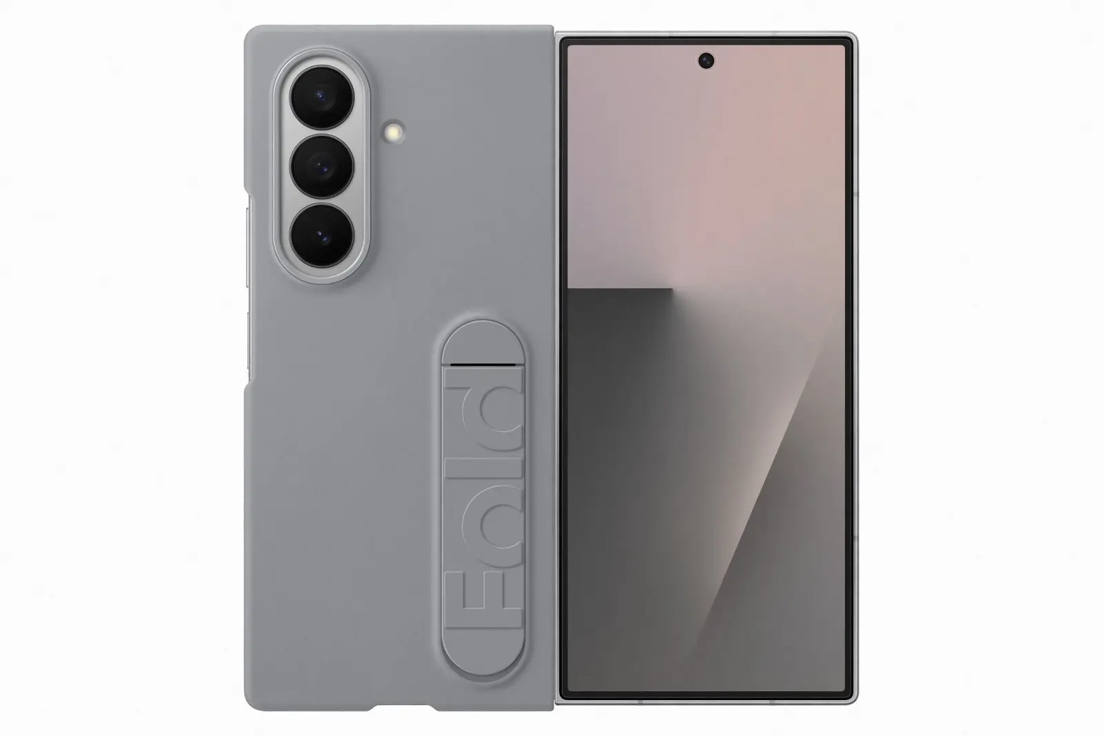 Samsung Silicone Case ochranný kryt Galaxy Z Fold7 šedý