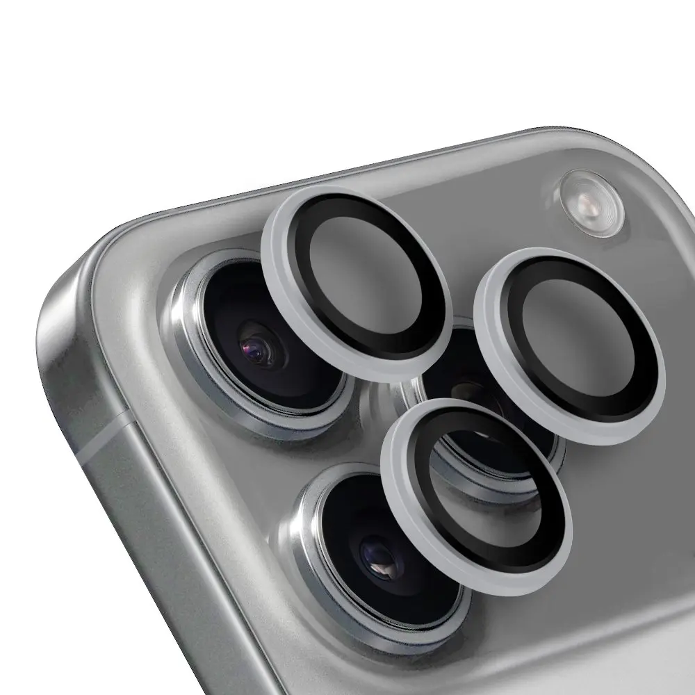 Ochrana čoček OBAL:ME pro Apple iPhone 17 Pro-17 Pro Max Silver