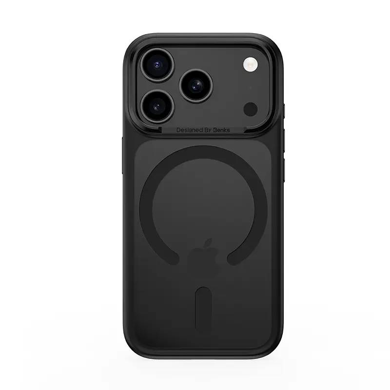Zadní kryt Benks Magnetic Mist Metal Frame (0069) pro iPhone 17 Pro black