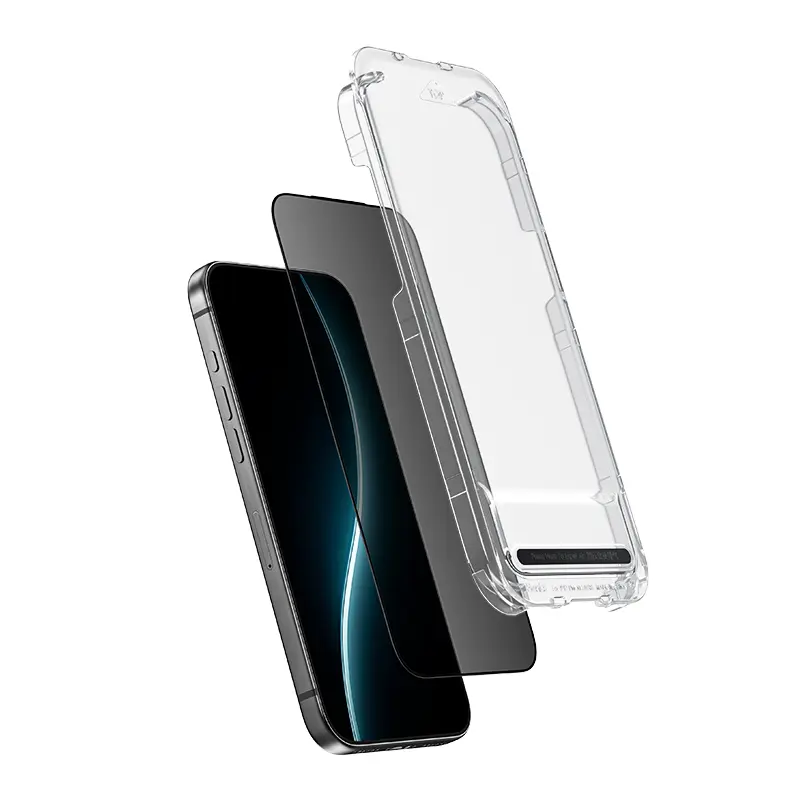 Tvrzené sklo Benks Glass Warrior Privacy pro iPhone 17 Air black