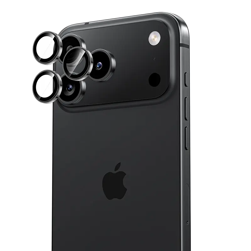 Tvrzené sklo Benks DR Sapphire Lens Protector na čočky fotoaparátu pro iPhone 17 Pro-17 Pro Max black