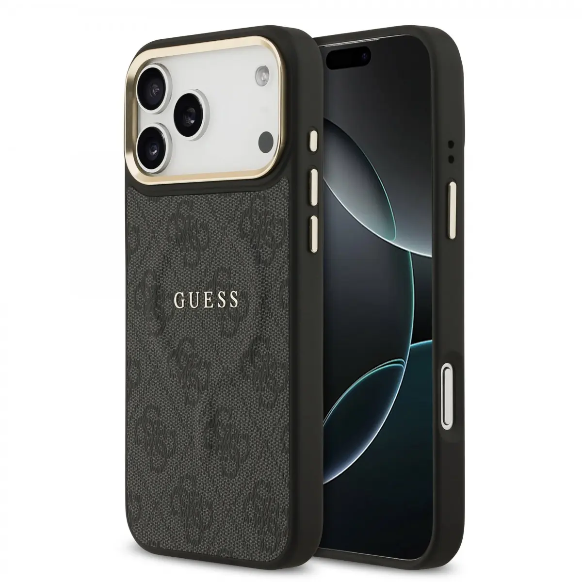 Guess Hardcase 4G Classic MagSafe iPhone 17 Pro Max černý
