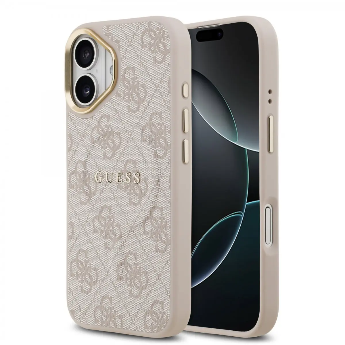 Guess Hardcase 4G Classic MagSafe iPhone 17 růžová