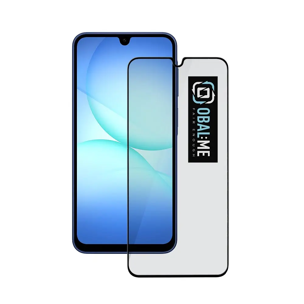 OBAL:ME 5D tvrzené sklo Samsung Galaxy A17 4G/5G černé