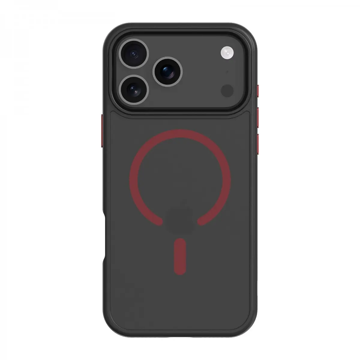 Zadní kryt Tactical MagForce Hyperstealth 2.0 pro iPhone 17 Pro Max Black/Red