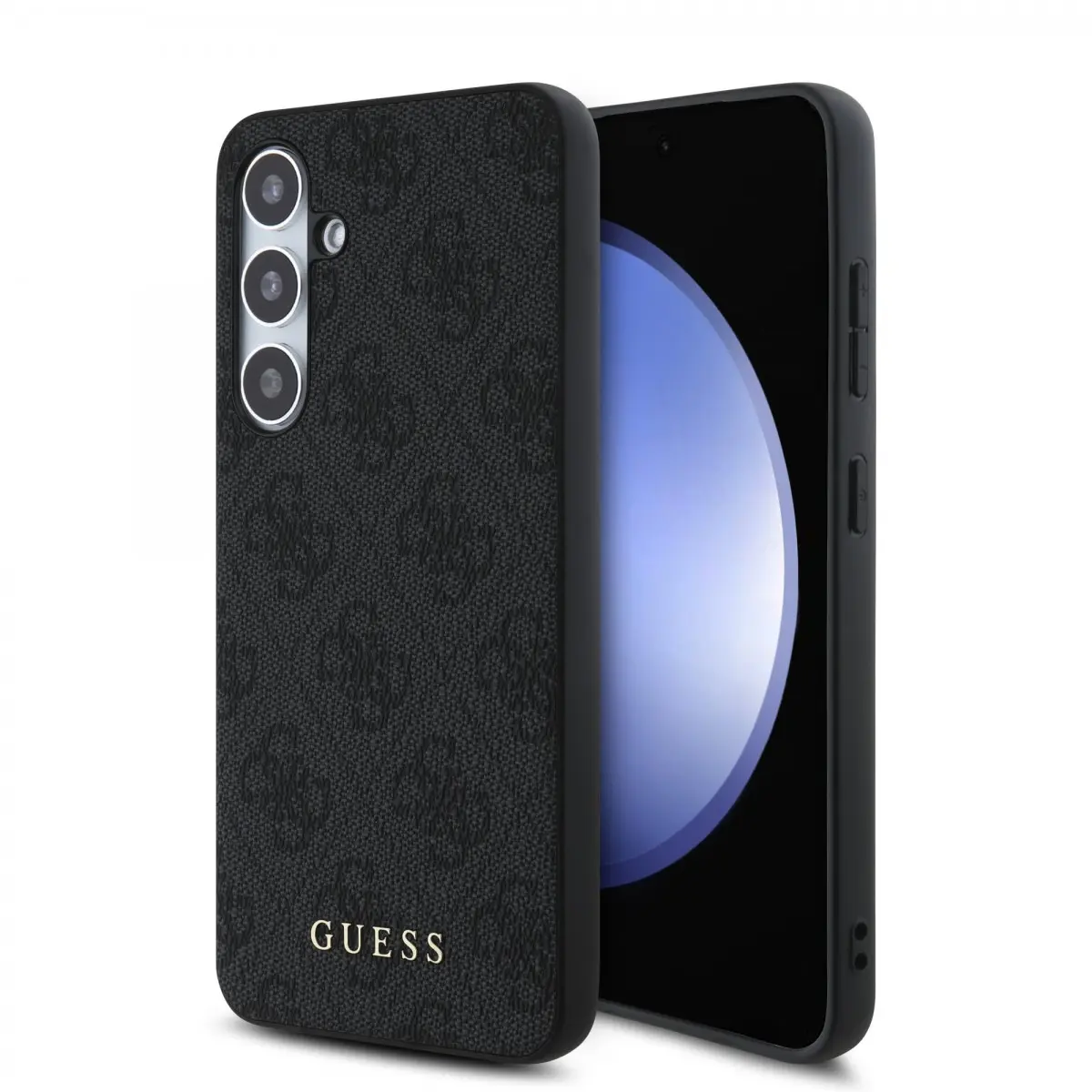 Guess Hardcase 4G Classic Samsung Galaxy S24 FE Šedá