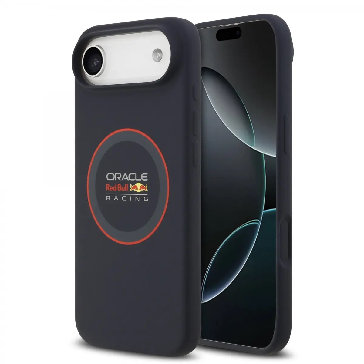 Zadní kryt Red Bull Silicone Red Ring MagSafe pro iPhone 17 Air Navy