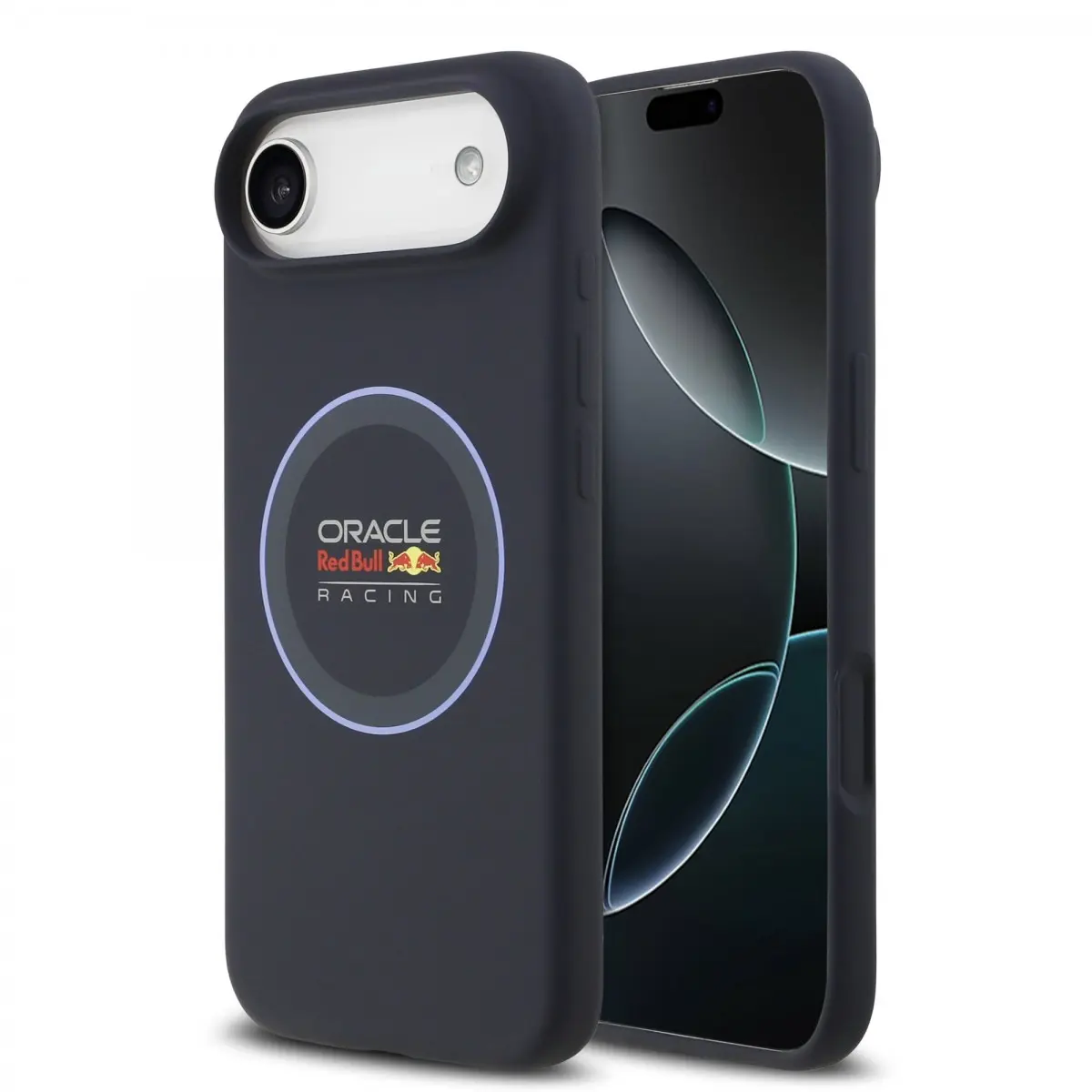 Zadní kryt Red Bull Silicone Blue Ring MagSafe pro iPhone 17 Air Navy