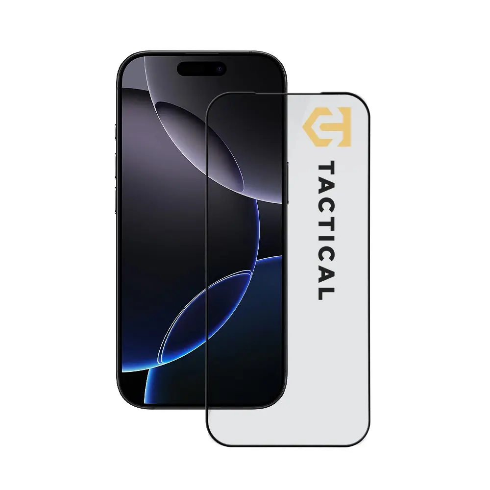 Tactical Glass Shield 5D sklo pro Apple iPhone 17 Pro černé