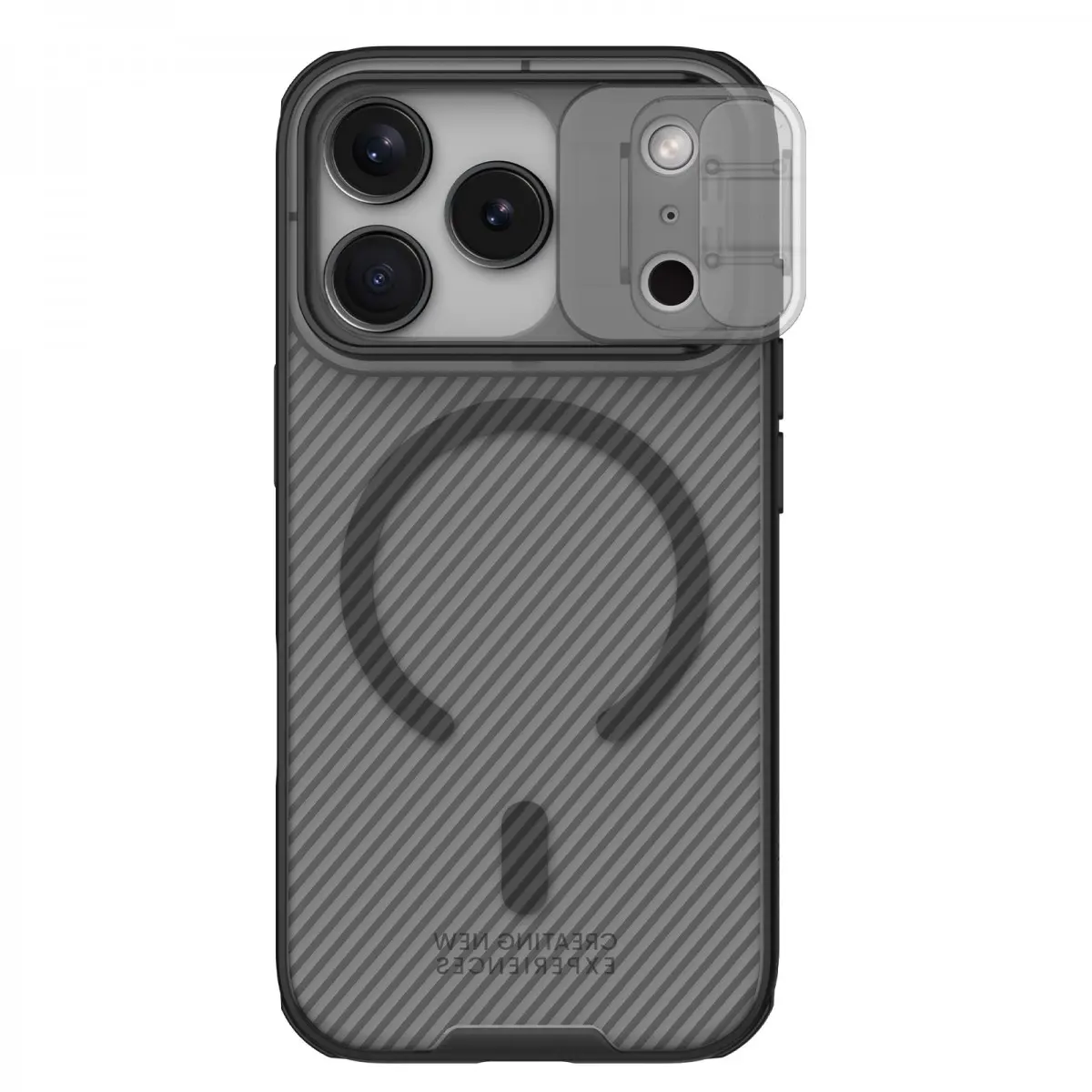 Zadní kryt Nillkin CamShield PRO Magnetic pro Apple iPhone 17 Pro Transparent Black