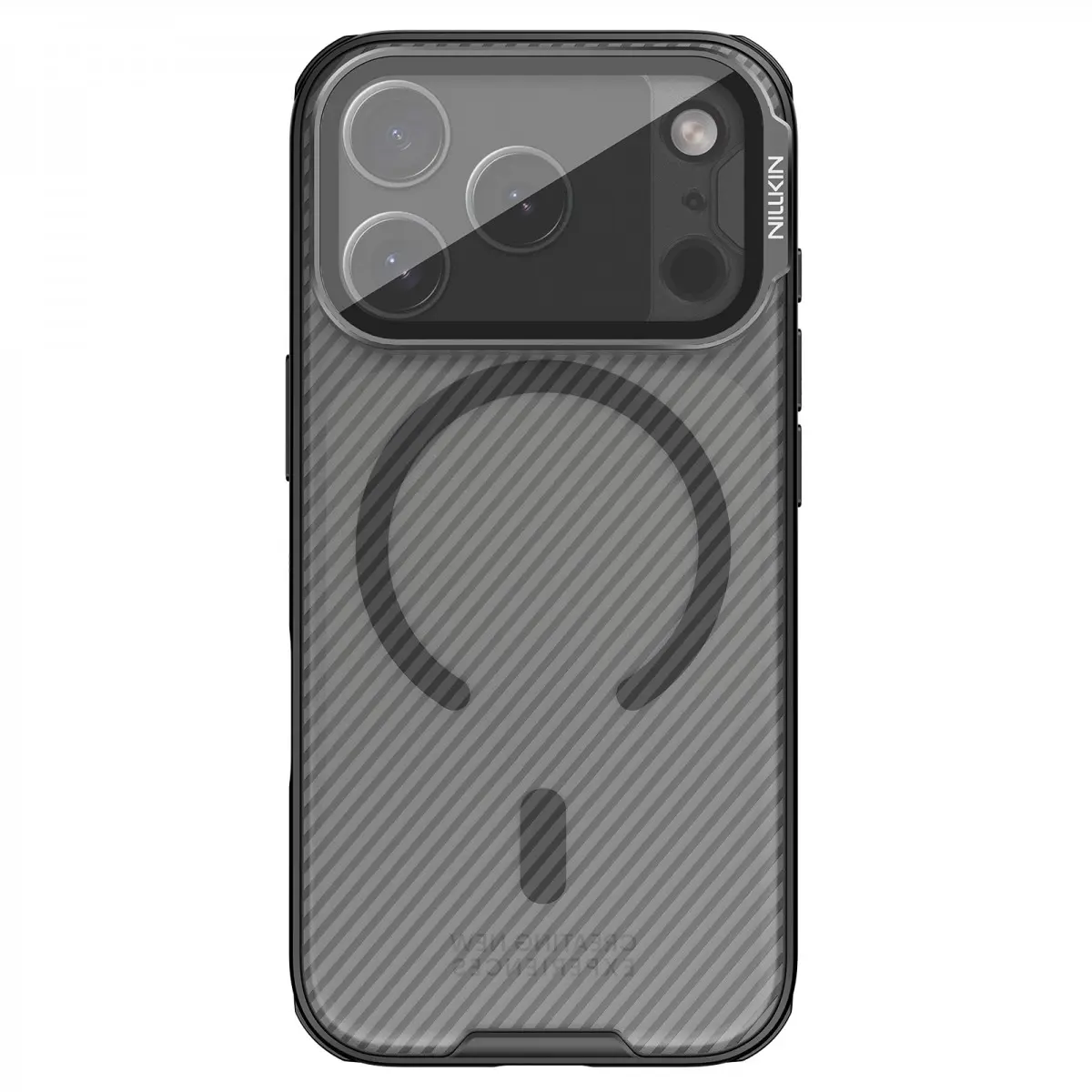 Zadní kryt Nillkin CamShield Prop Magnetic pro Apple iPhone 17 Pro Transparent Black