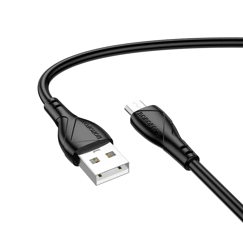 Datový kabel Borofone BX121 Energy USB-A - microUSB 2,4A 1m black