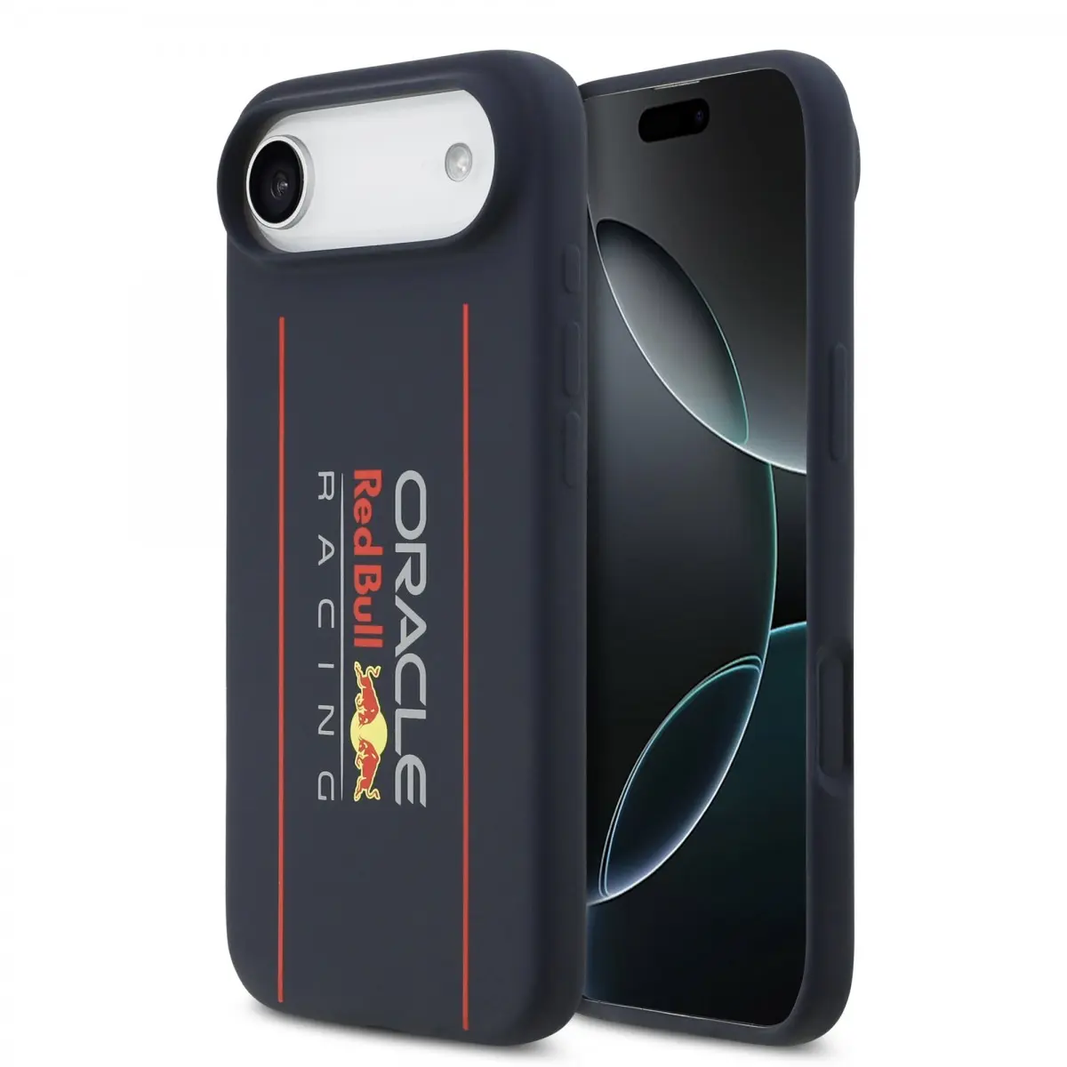 Zadní kryt Red Bull Silicone Vertical Logo MagSafe pro iPhone Air Navy