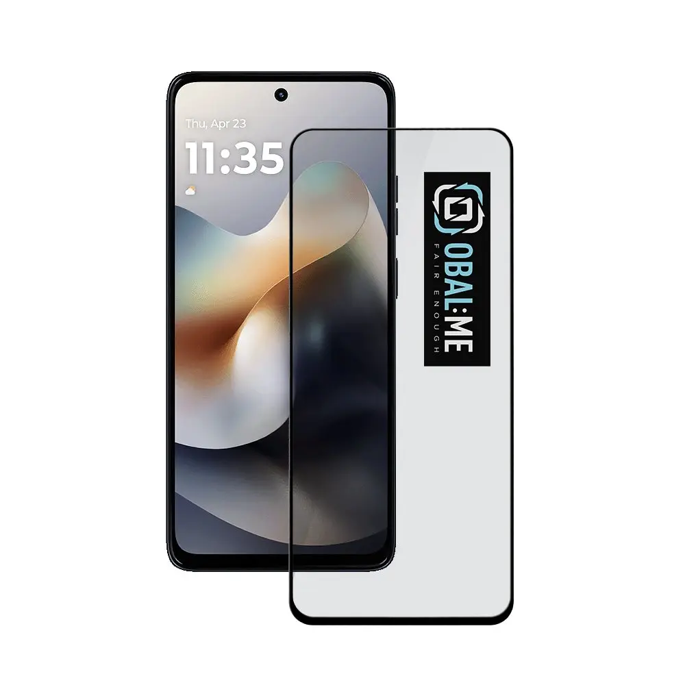 OBAL:ME 5D Tvrzené Sklo pro Motorola G56 Black 57983126874