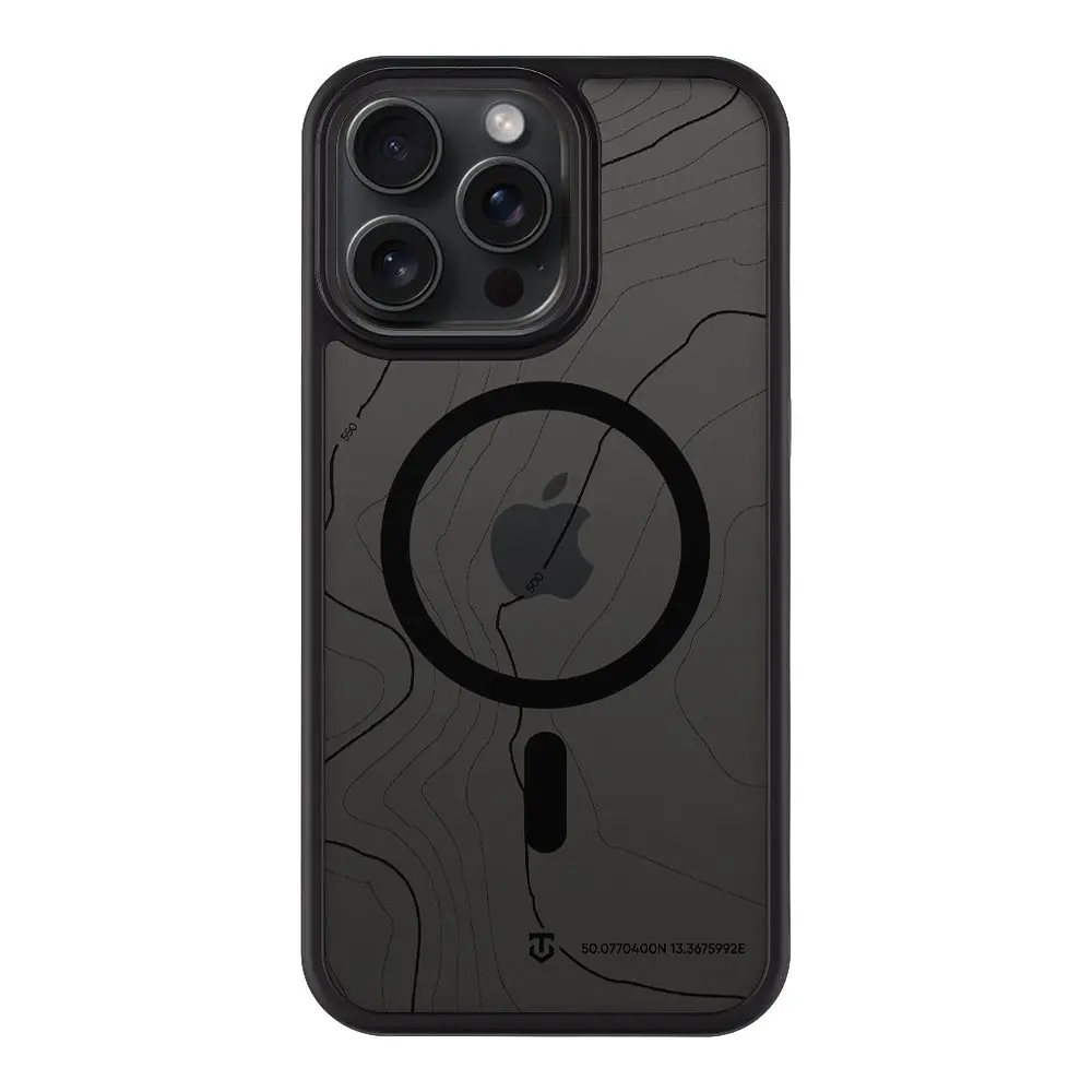 Zadní kryt Tactical Magproce Hyperstealth Sika pro iPhone 15 Pro Max Asphalt