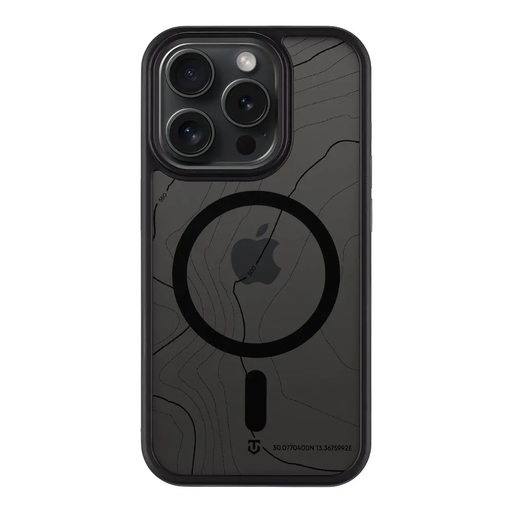 Zadní kryt Tactical Magproce Hyperstealth Sika pro iPhone 15 Pro Asphalt