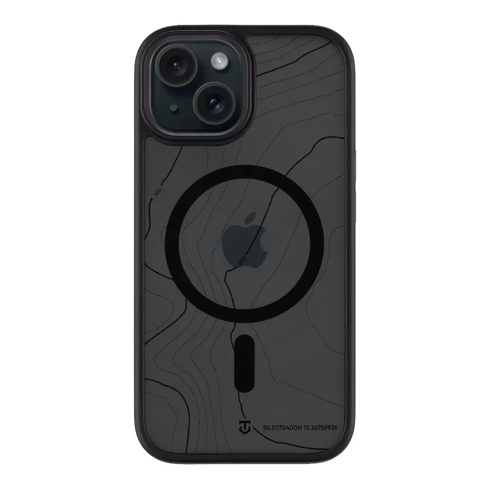 Zadní kryt Tactical Magproce Hyperstealth Sika pro iPhone 15 Asphalt