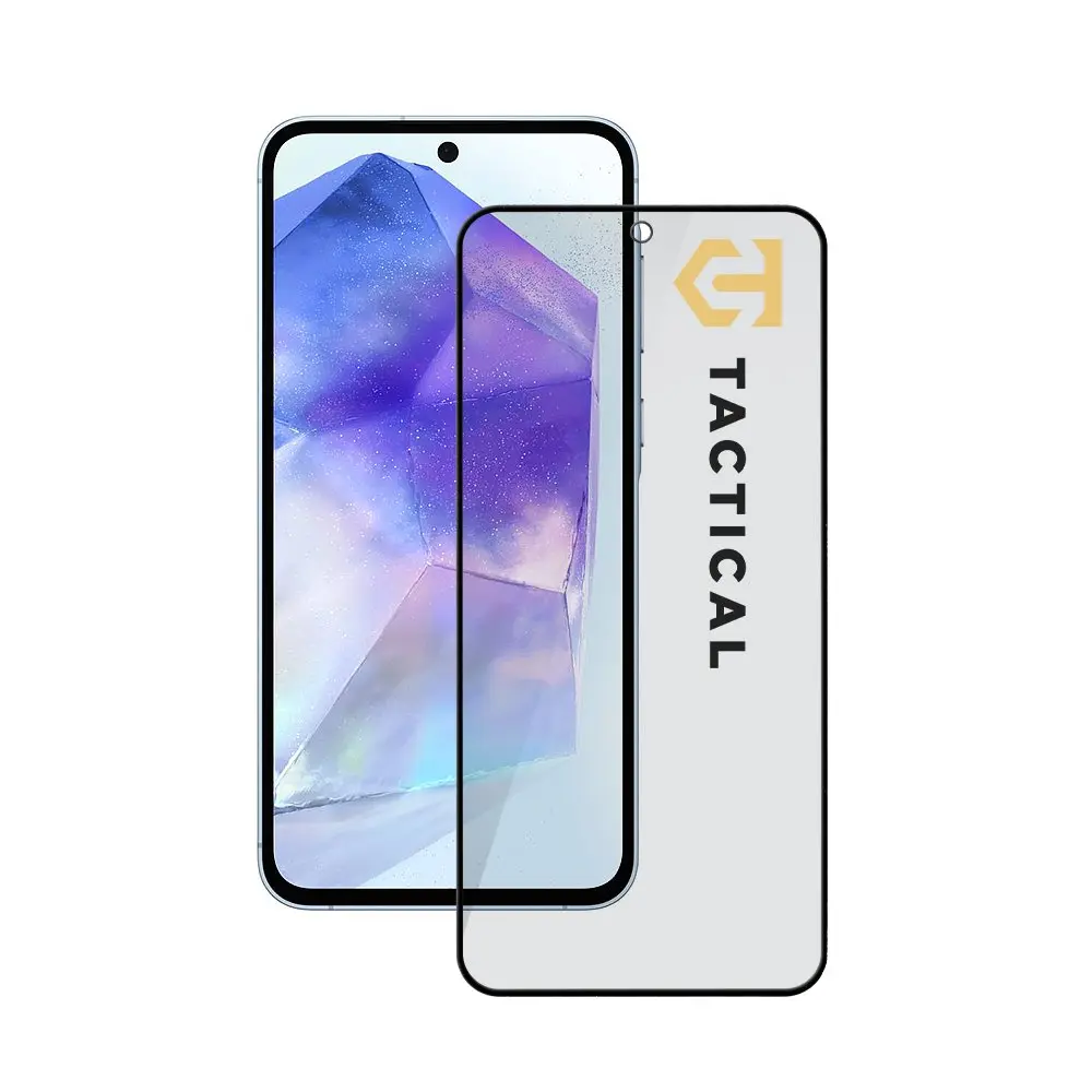 Tvrzené sklo Tactical Glass Shield Privacy Stealth 5D pro Samsung Galaxy A55 5G Black