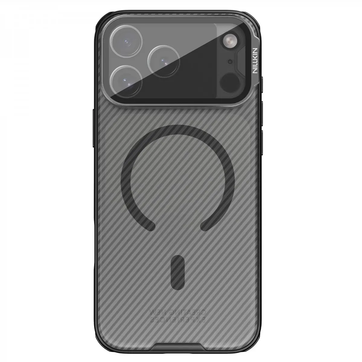 Zadní kryt Nillkin CamShield Prop Magnetic pro Apple iPhone 17 Pro Max Transparent Black
