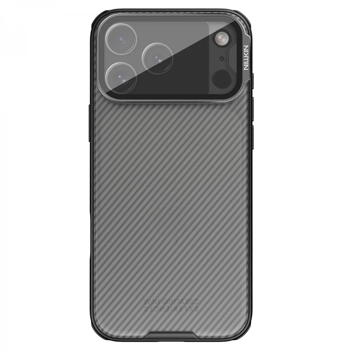 Zadní kryt Nillkin CamShield Prop pro Apple iPhone 17 Pro Max Transparent Black