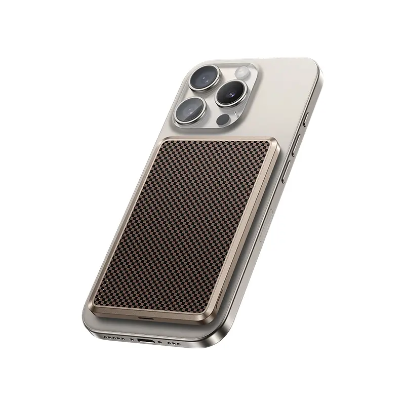 Powerbank Magnetic Benks 5000mAh MP15 ArmorGo Tint Gold - USB-C - s bezdrátovým nabíjením