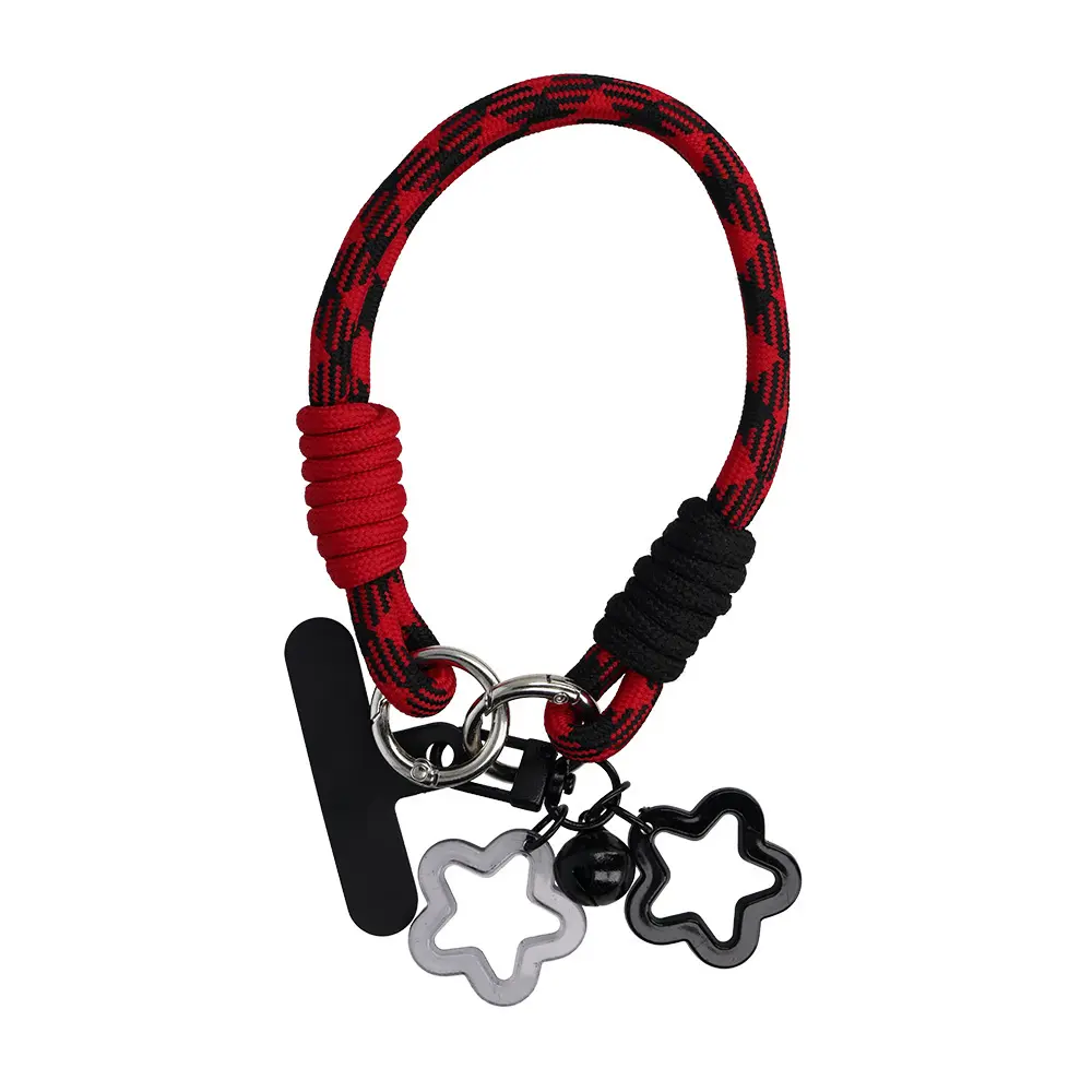 Šňůrka na mobil FZ-11 black-red