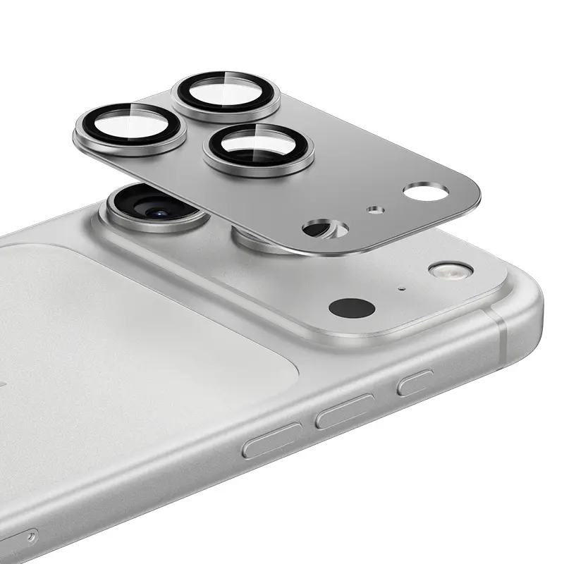 Ochranné sklo Benks Glass Warrior Metal Integrated Lens Protector (C069) pro iPhone 17 Pro bílé