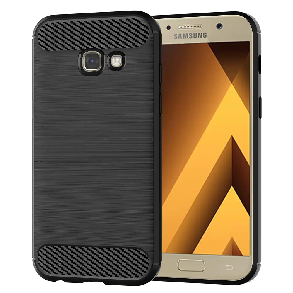 Techsuit Karbon Samsung Galaxy A5 2017 A520 Černý
